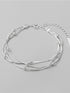 Bratara din argint Tessa (Silver/Gold)